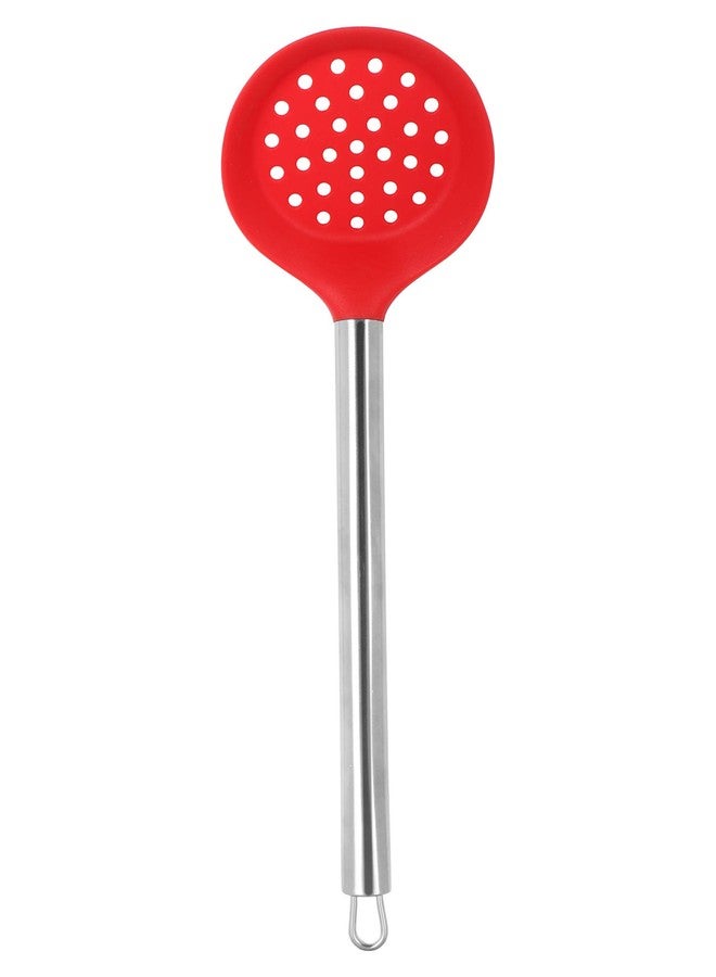 Clazkit ملعقة كلازكيت المثقبة ذات رأس مغطى بطبقة سيليكون قوية ومقبض من الفولاذ المقاوم للصدأ يبقى بارداً، YH855 - Image 2